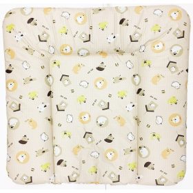 70x75cm Puha pelenkázó lap nagy méretű drapp kutyaház