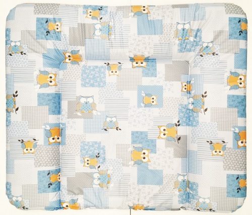 70x75cm Puha pelenkázó lap nagy méretű narancs bagoly 