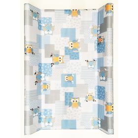 80X50 cm Merev pelenkázó lap narancs bagoly 