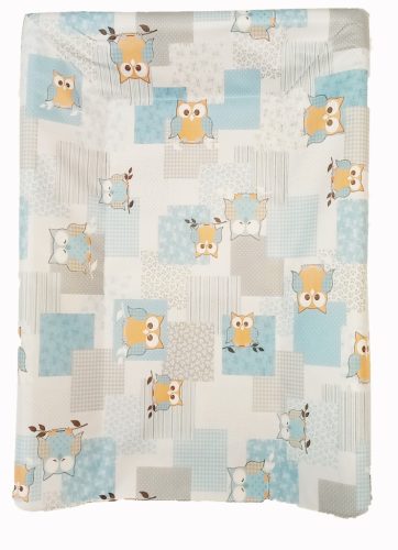 Puha pelenkázó lap ékes 70 cm körbepárnázott narancs bagoly