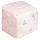  Csörgő kocka 8*8*8 cm rózsaszín