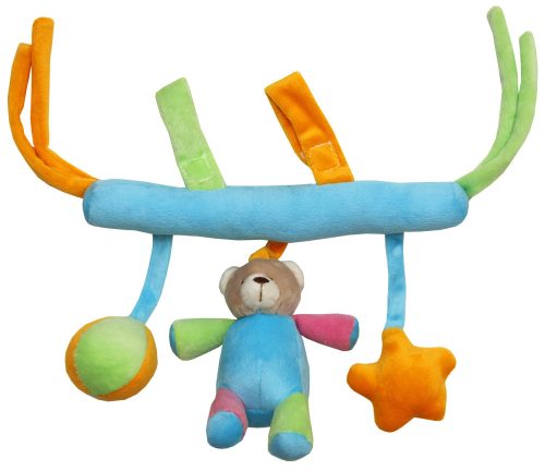 55043720 Plüss Macikás akasztó 23 cm színes
