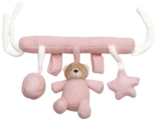 55043720 Plüss Macikás akasztó 23 cm színes