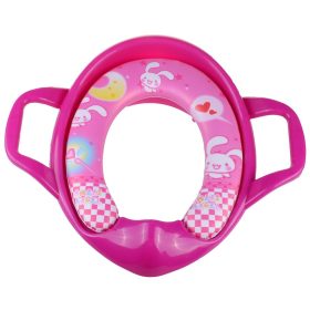 BABYBRUIN párnás WC szűkítő rózsa 