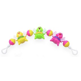 Műanyag kocsicsörgő madár