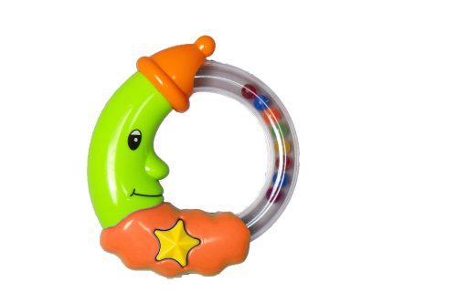 Hold alakú csörgő 