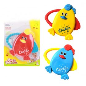 Csörgő rágóka csirke 