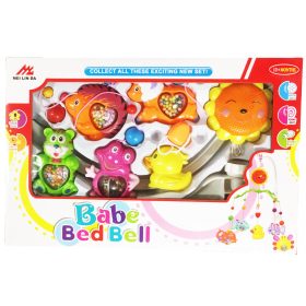 Műanyag forgó zenélő állatkák  