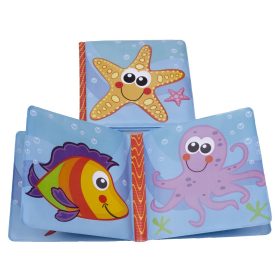 BabyBruin bath toy baby book 12+ BPA free 