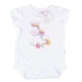   BabyBruin® MINTÁS 100% pamut kombidressz OEKO TEX minősítéssel, rövid ujjú 86-os unikornis