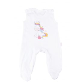   BabyBruin® MINTÁS 100% pamut kombidressz OEKO TEX minősítéssel, rövid ujjú 74-es unikornis