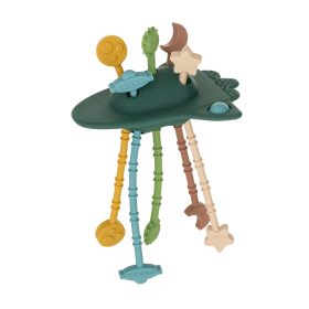   Petite&Mars Szilikon érzékszervi játék Crazy Rocket Frosted Sky 10m+