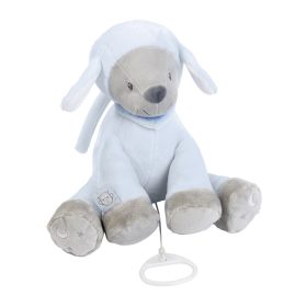   Nattou felhúzós zenélõ játék plüss nagy Sam and Toby - Sam, a bárány