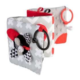 CANPOL BABIES Kontrasztos oktató könyv SENSORY