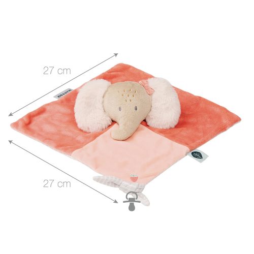 Nattou szundikendõ plüss Flo, Ernest and Oli - Oli, az elefánt