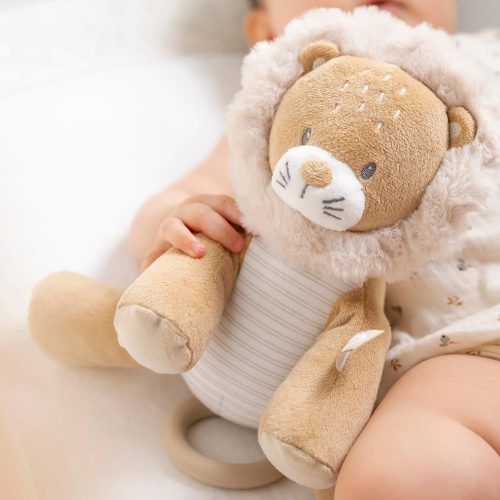 Nattou felhúzós zenélõ játék plüss nagy Flo, Ernest and Oli - Ernest, az oroszlán