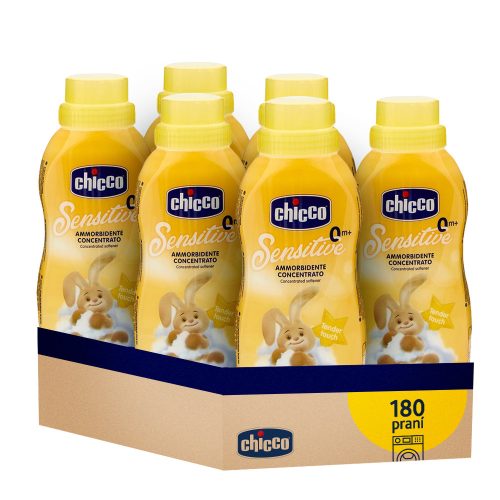 6x CHICCO Öblítő tömény Gyengéd érintés 750 ml (6x30 mosás)