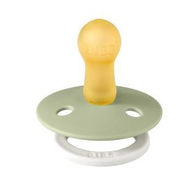   BIBS játszócumi - Colour natúr kaucsuk éjszakai 6-18 hó zsálya 1 db tasakban