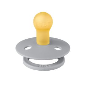   BIBS játszócumi - Colour natúr kaucsuk 0-6 hó delfin 1 db tasakban