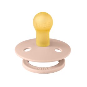   BIBS játszócumi - Colour natúr kaucsuk 0-6 hó púderrózsaszín 1 db tasakban