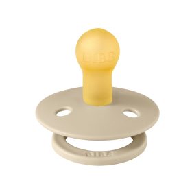   BIBS játszócumi - Colour natúr kaucsuk 0-6 hó vanília 1 db tasakban