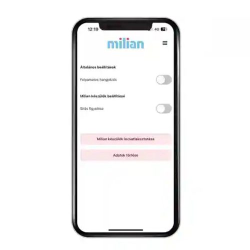 Milian légzésfigyelõ Lite Bluetooth 2db érzékelõlappal