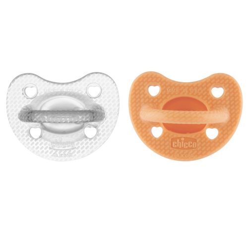 CHICCO cumi Physio Luxe narancs/szürke 6-16m, 2db
