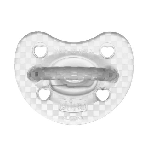 CHICCO Physio Luxe cumi Physio Luxe teljesen szilikon 16-36m kristály, 2 db