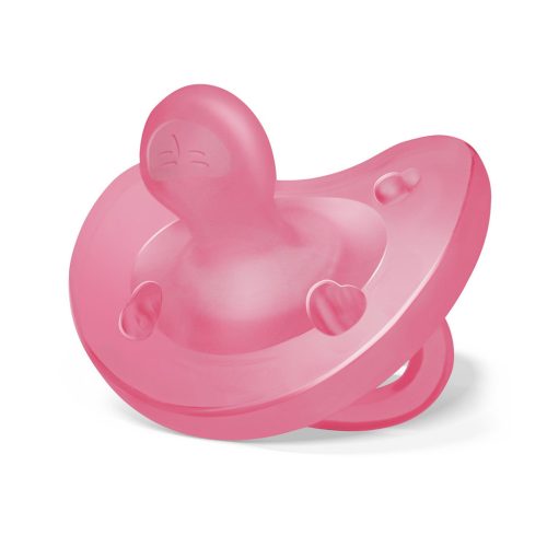 CHICCO Physio teljesen szilikonos cumizó 16-36m lány 1 db