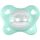 CHICCO Physio Dual Soft szilikon cumi, semleges, 0–2 hó, 1 db