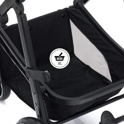 Fill multifunkciós babakocsi Jaguar sötétszürke melange 775-17