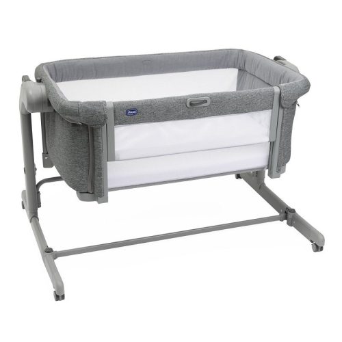 CHICCO Next2Me Magic Evo kiságy - Sötétszürke