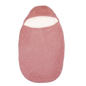   NATTOU Lapidou régi rózsaszín 70 cm-es babahordozóba való bundazsák