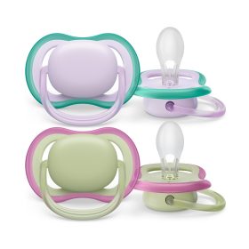   Philips AVENT SCF085/24 Játszócumi Ultra air neutral 0-6hó lányos lila, 2db