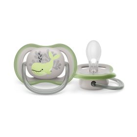   Philips AVENT SCF086/05 Játszócumi Ultra air Mintás 6-18hó bálna, 1db