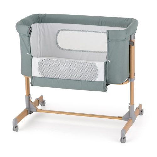 PETITE&MARS Állítható kiságy Grace Compact Foggy Green
