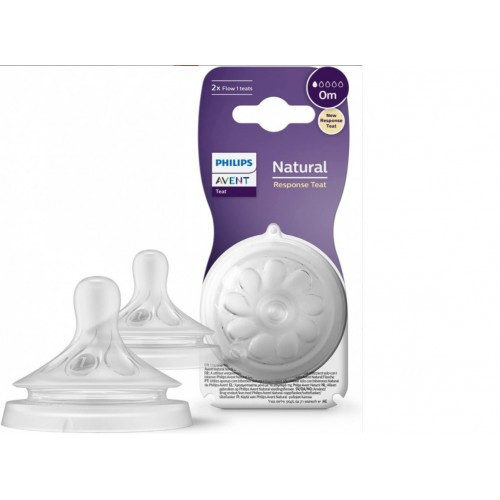 Avent Etetőcumi Natural Resp.1. 0Ho 2Db