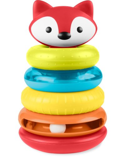 SKIP HOP Rakodós játék Piramis Fox Explore&More 6m+ 6m+