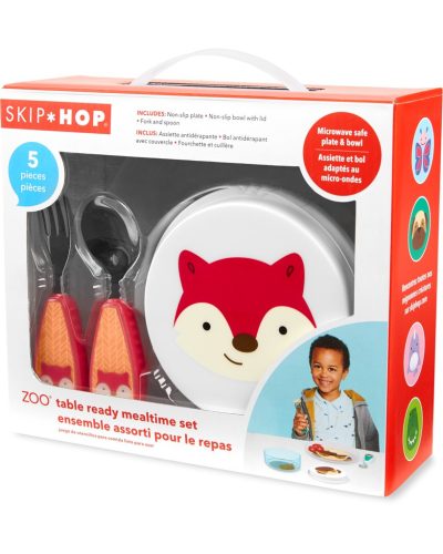 SKIP HOP ZOO étkészlet 5 db róka 12m+