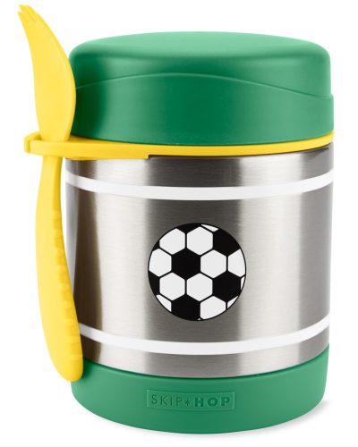 SKIP HOP Spark Style Food termosz kanállal/villával Football 325 ml, 3r+