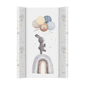   CEBA BABY Pelenkázó alátét 2 oldalas merev lappal (50x70) Basic Rainbow Walk 