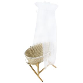 EKO Baldachin kiságy fölé átlátszó White 150x300 cm