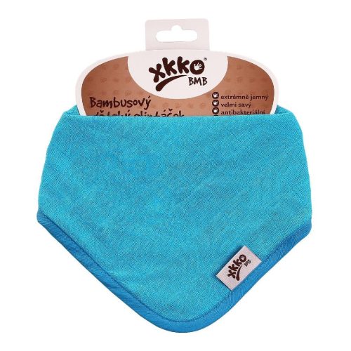 KIKKO Colours Bambusz nyál/sál (1 db) - cián színű