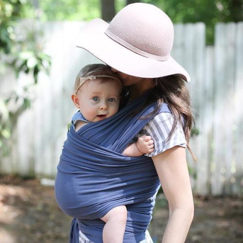 BOBA Babahordozó/kendő Wrap Vintage Blue