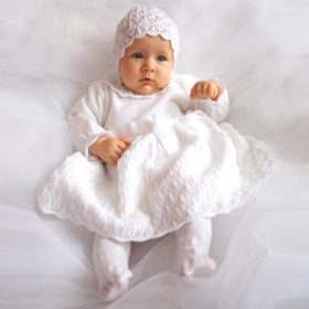 EKO Keresztelő szett lányoknak, méret 74