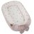 EKO Baby nest pamut bársony Beige Meadow 90x60cm
