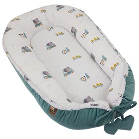 EKO Baby nest pamut bársony Cars 90x60cm