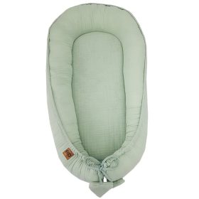 EKO Babafészek muszlinból Mentol 90x60 cm