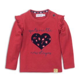 DIRKJE Hosszú ujjú póló D-GIRL 62 Red