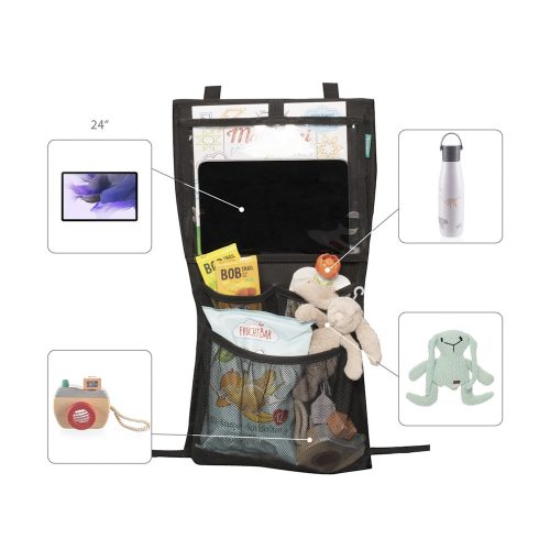 Zopa autós rendezõ üléstámlára tablet zsebbel és hálós zsebekkel ZOP029111